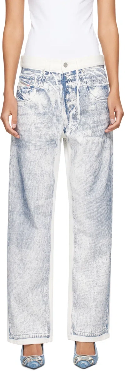 Diesel White 2001 D-macro Jeans