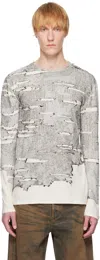 Diesel Long Sleeve Jersey In 129