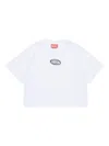 Diesel Kids Tixan T-shirt In White