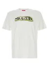 Diesel White Cotton T-adjust-r4t T-shirt In 100