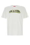Diesel White Cotton T-adjust-r4t T-shirt