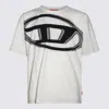 Diesel T-shirt With Maxi Oval D In White