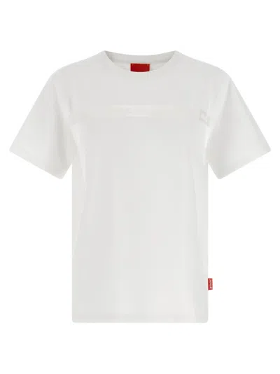 Diesel White Graphic Crew Neck T-shirt