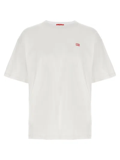 Diesel White Logo T-shirt