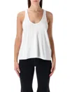 Diesel White Organic Cotton Tank Top In White