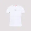 Diesel T-shirt T-buxt-crop-od White
