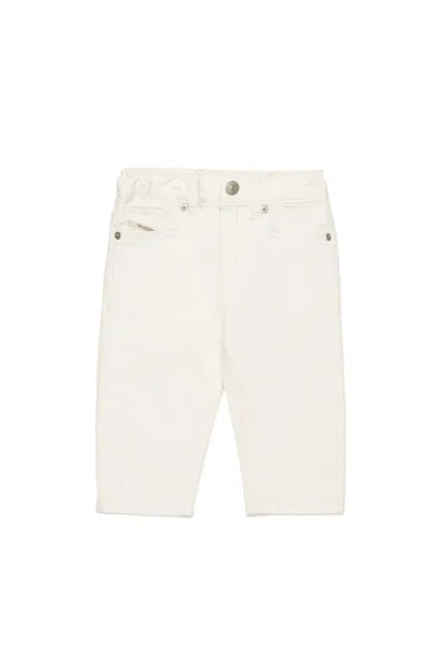 Diesel Babies' White Regular Jeans
