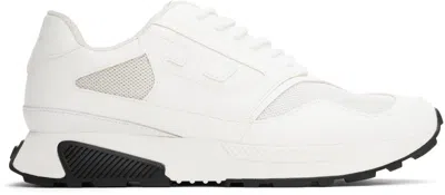 Diesel White S-tame-d Running Sneakers In T1002