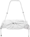 Diesel White Scrunch-d Shoulder S Bag In T1003