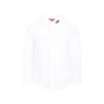 Diesel Kids' White Shirt For Boy