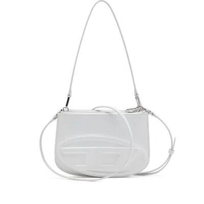 Diesel White Shoulder Bags Women