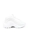 Diesel Kids White S-d-runner X Sneakers In White