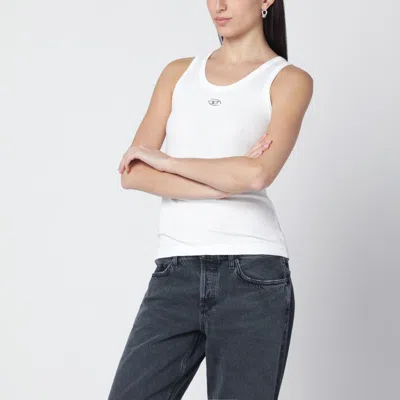 Diesel White T-anki-od Tank Top