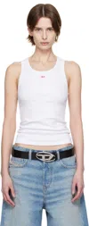Diesel T-anky-d Ribbed Tank Top In 100
