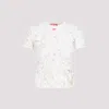 Diesel T-shirt Effetto Consumato T-uncyna In White