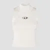 Diesel Top Light And Natural In White