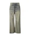 Diesel Whiskering-effect Jeans In Gray