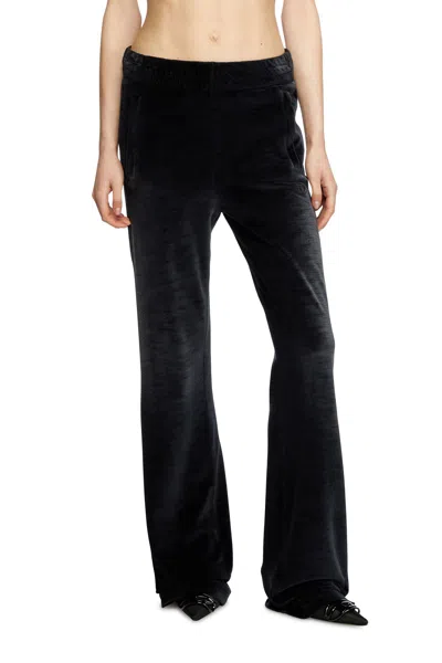 DIESEL WIDE LEG SWEATPANTS