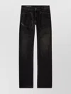 Diesel Wide-leg Trousers With Pockets And Belt Loops