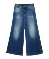 Diesel Wide-legged Jeans In Blue