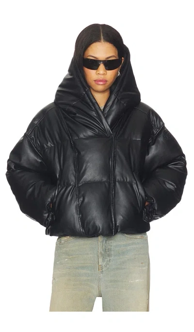 Diesel Willey Puffer Jacket In Black