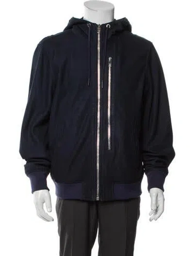Pre-owned Diesel Windbreaker In Blue