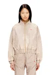 Diesel Windbreaker In Treated Taslan In Neutral