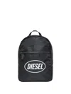 Diesel Wisty Logo-print Backpack In Black