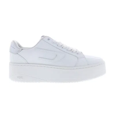 Pre-owned Diesel Wmns S-athene Bold 'white Silver' | Women's Size 8.5