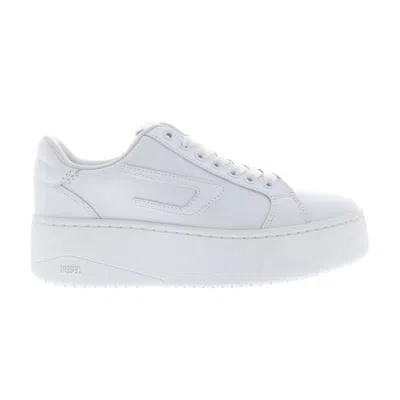 Pre-owned Diesel Wmns S-athene Bold X 'white' | Women's Size 5.5