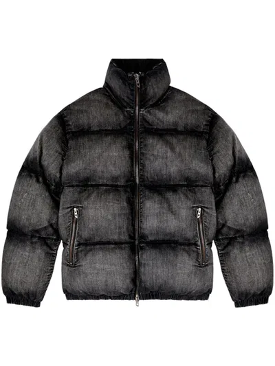 Pre-owned Diesel Wmonsa Jacket In Black