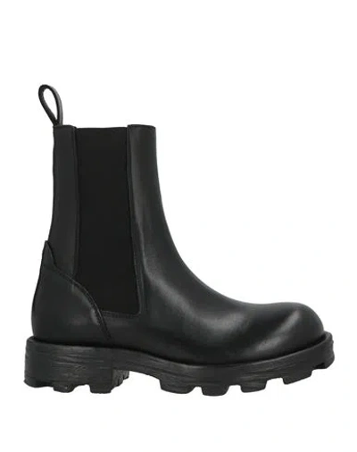 Diesel Woman Ankle Boots Black Size 7.5 Leather