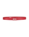 Diesel Woman Belt Brick Red Size 39.5 Cow Leather
