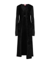 Diesel M-carol Viscose Blend Knit Long Cardigan In Black