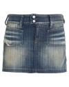 Diesel Woman Denim Skirt Blue Size 29 Cotton, Elastane