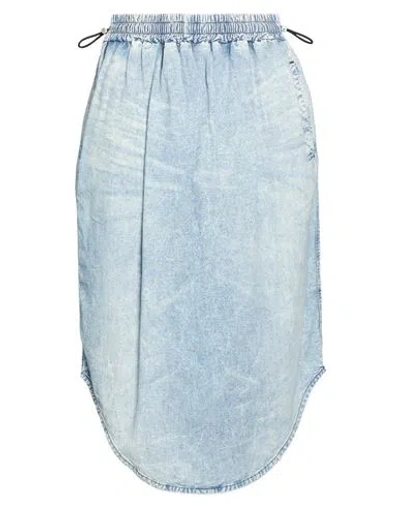Diesel Woman Denim Skirt Blue Size L Cotton