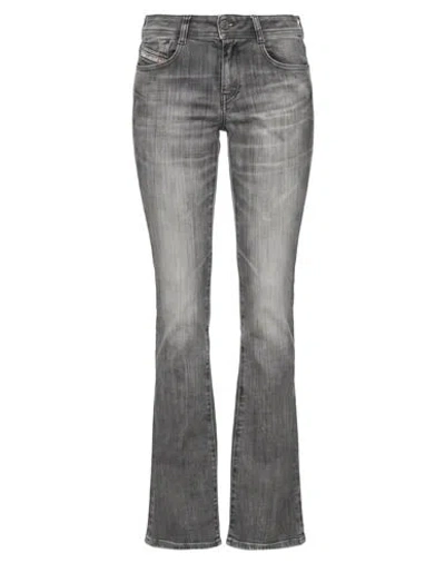 Diesel Woman Jeans Black Size 26w-32l Cotton, Elastomultiester, Elastane