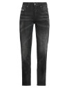 Diesel Woman Jeans Black Size 29w-30l Cotton, Elastane In Black
