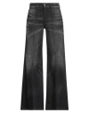 Diesel Woman Jeans Black Size 29w-30l Cotton, Elastane