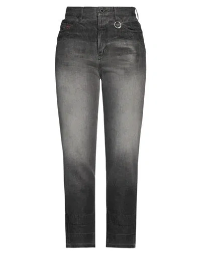 Diesel Woman Jeans Black Size 30w-32l Cotton