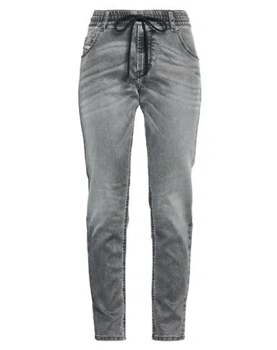 Diesel Woman Jeans Black Size 31 Lyocell, Cotton, Elastane In Gray