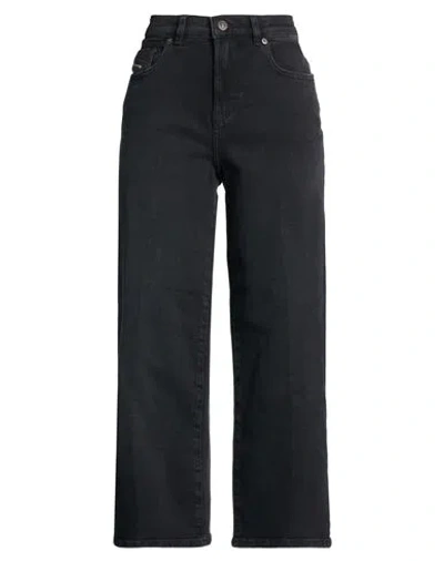 Diesel Woman Jeans Black Size 31w-30l Cotton, Elastane