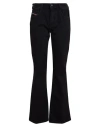 Diesel Woman Jeans Black Size 31w-30l Cotton, Elastane In Black