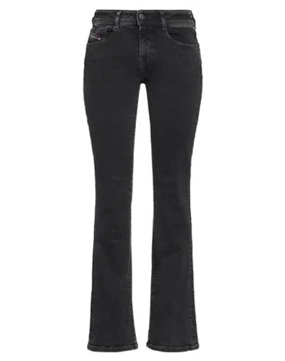 Diesel Low Waist Boot Cut Effect 1969 D-ebbey Slim Fit Jeans 24cm L In Black