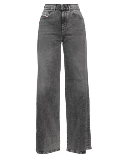 Diesel 1978 D-akemi Wide Leg Jeans In Blue