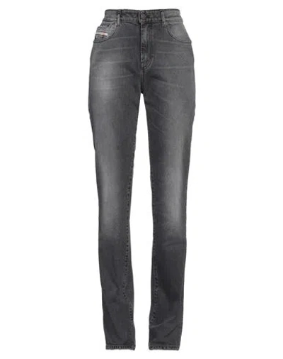 Diesel Woman Jeans Black Size 32w-32l Cotton, Lyocell, Elastane