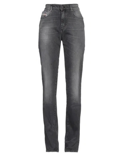 Diesel Woman Jeans Black Size 31w-32l Cotton, Lyocell, Elastane