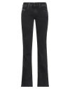 Diesel Woman Jeans Black Size 32w-32l Cotton, Polyester, Elastane In Black