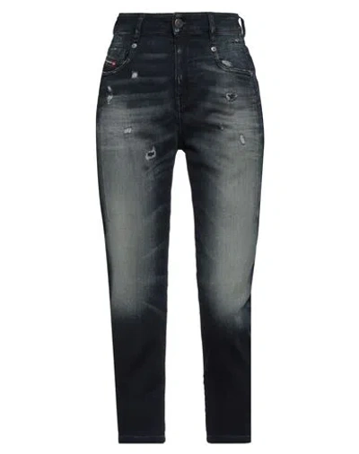Diesel Woman Jeans Blue Size 26 Cotton, Polyester, Elastane