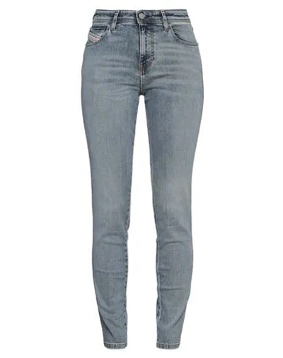 Diesel Woman Jeans Blue Size 26w-32l Cotton, Elastane